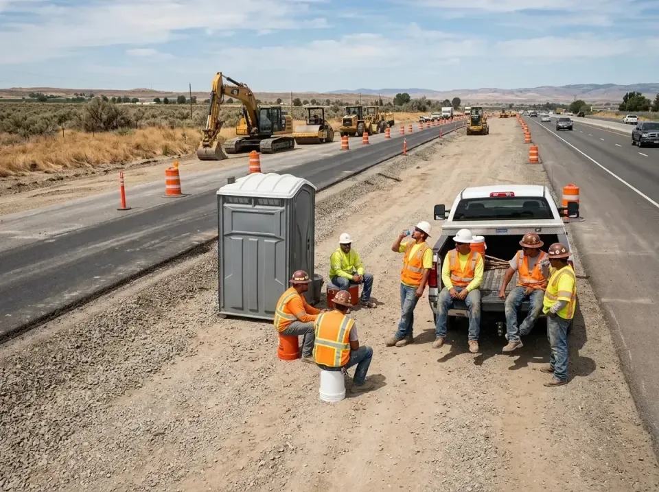 highway-road-construction-crew-007 — frequently asked questions, Porta Potty and Restroom Rentals in Glasgow, KY